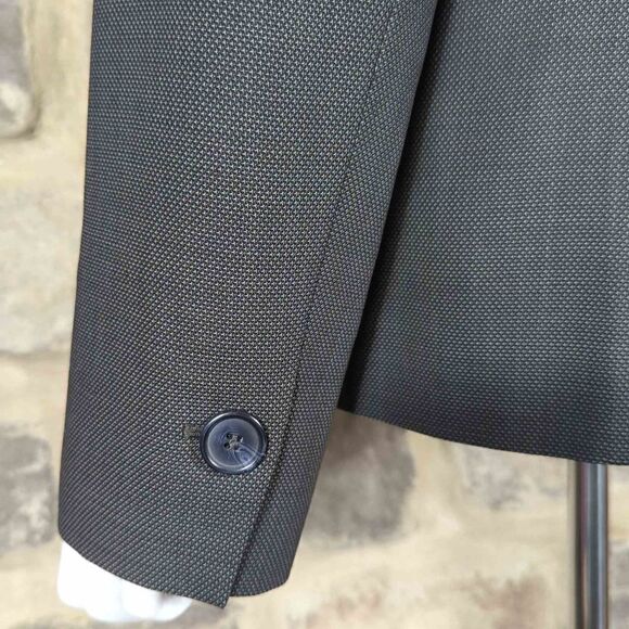 Classiques Entier Atelier Gray Blazer 100% Virgin Wool Woman's Size 10 - Picture 10 of 15
